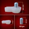 Parad Shivling 100gm with Flat Vedi